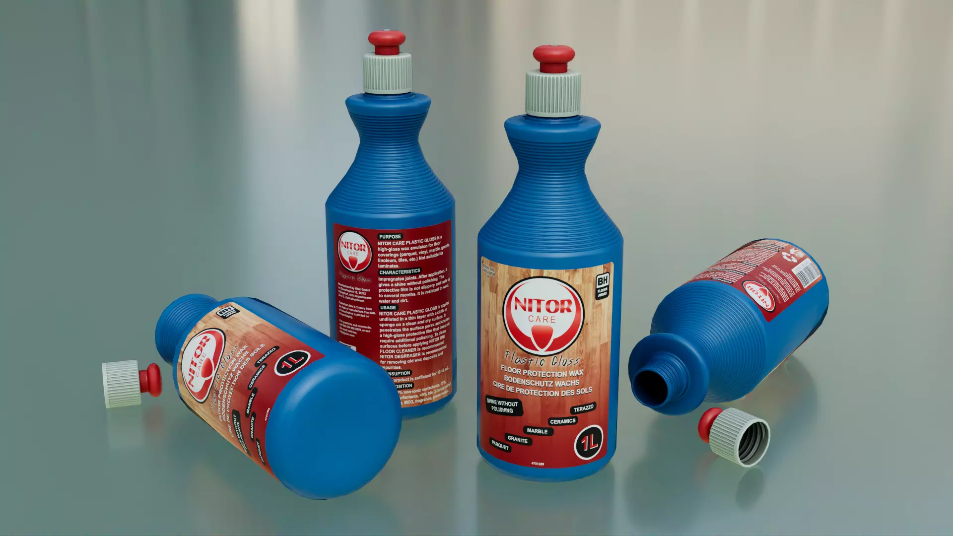 Cleaning products 3D Model Collection_6