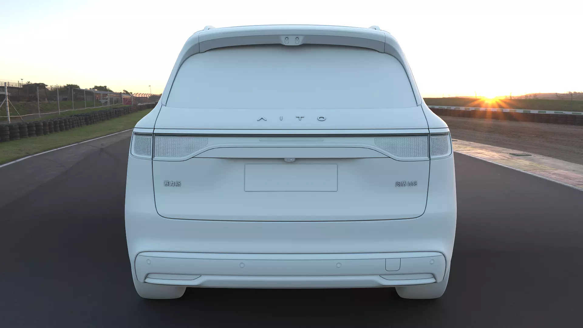 2026 Huawei HIMA Aiot M8 Ultra with interior Low-poly 3D model_27