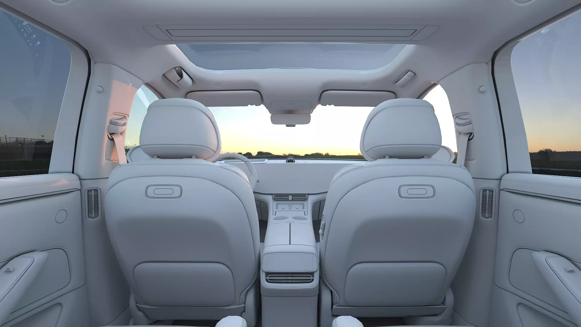 2026 Huawei HIMA Aiot M8 Ultra with interior Low-poly 3D model_21