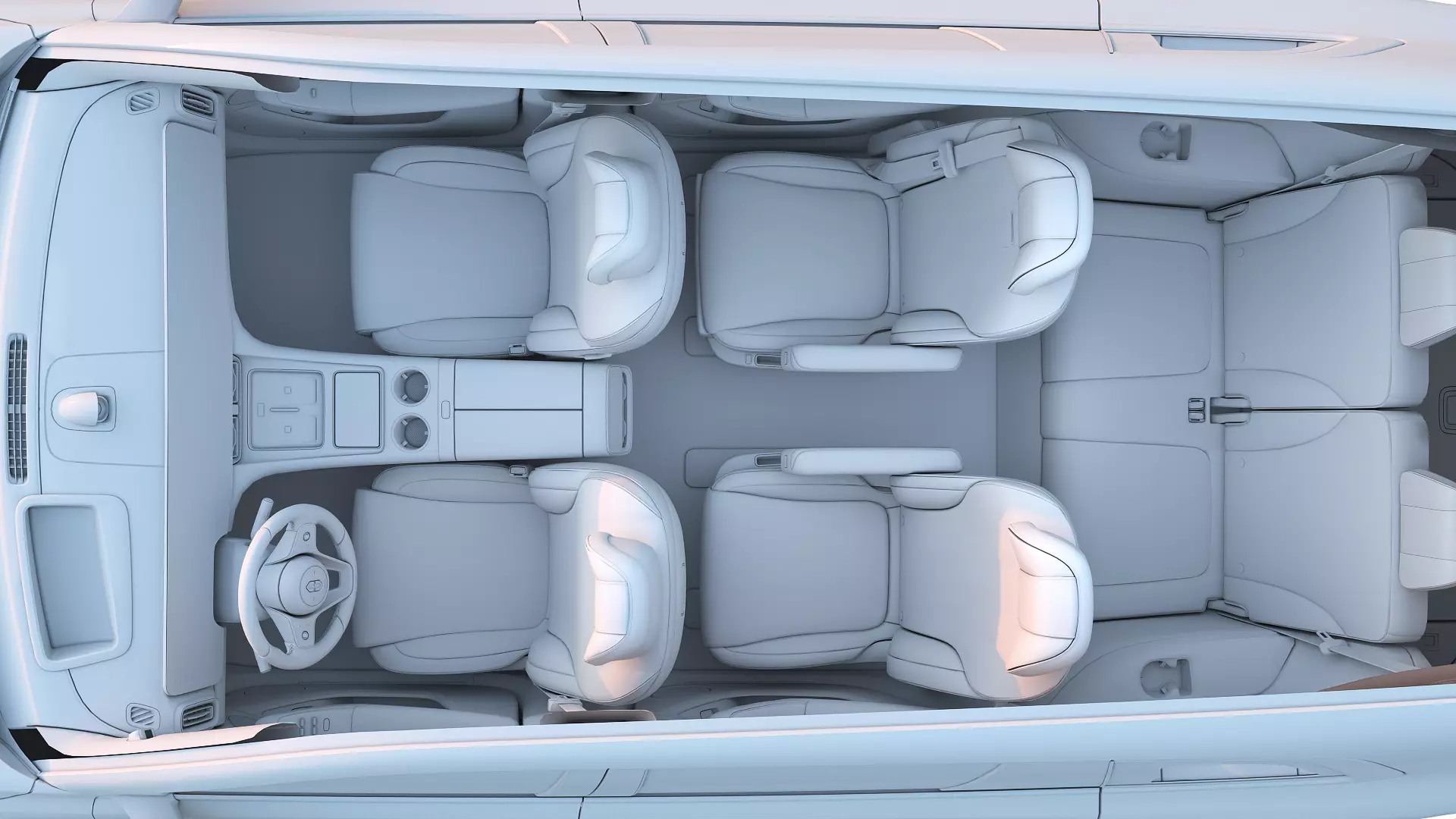 2026 Huawei HIMA Aiot M8 Ultra with interior Low-poly 3D model_23