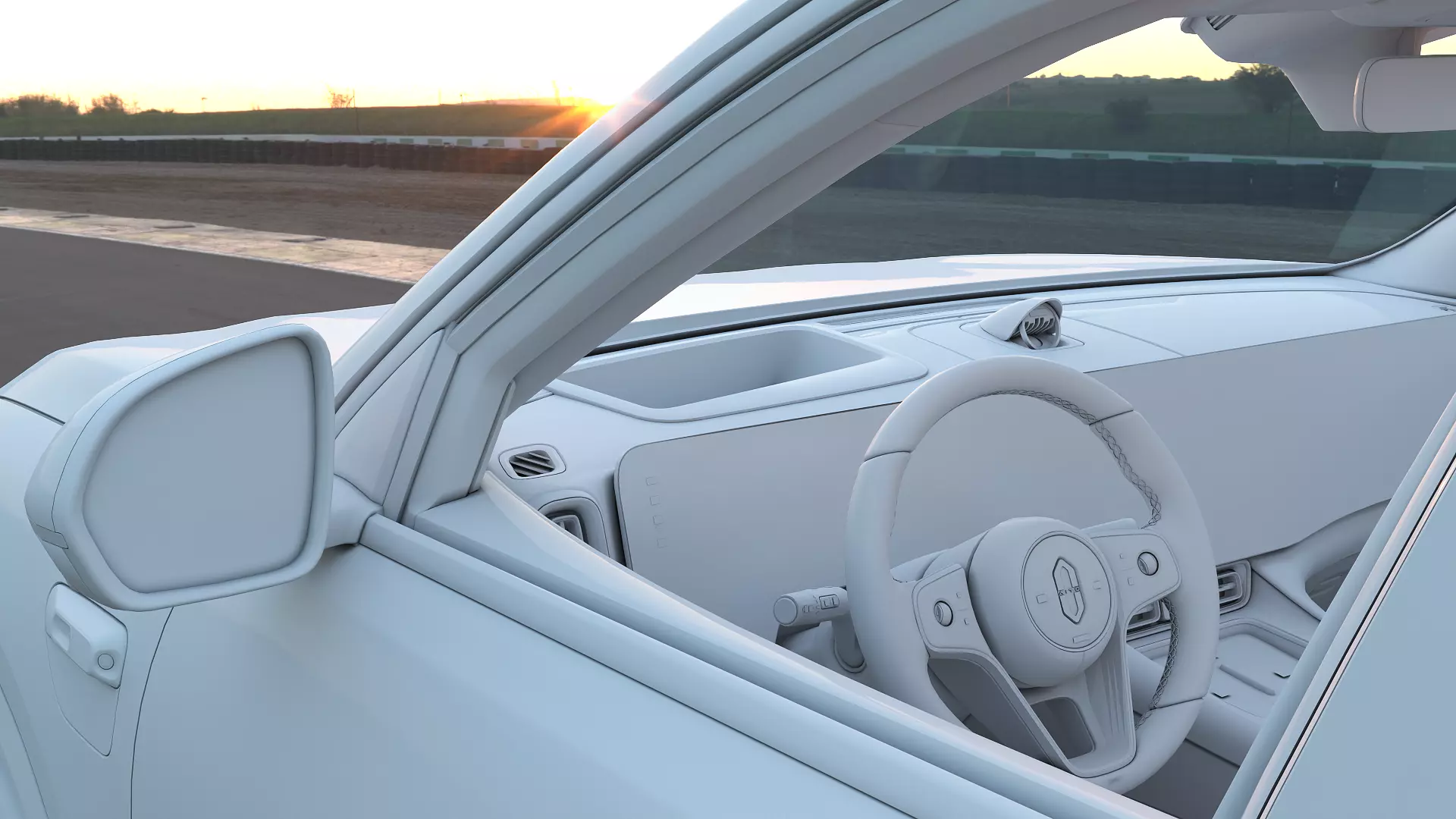 2026 Huawei HIMA Aiot M8 Ultra with interior Low-poly 3D model_17