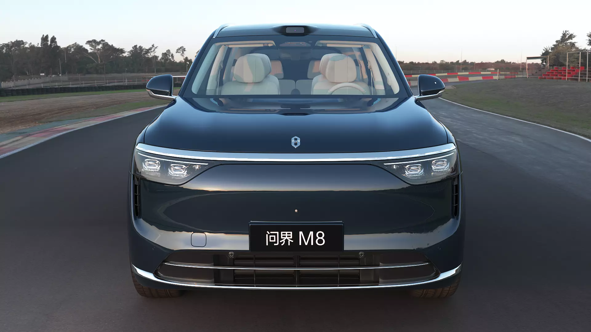 2026 Huawei HIMA Aiot M8 Ultra with interior Low-poly 3D model_1