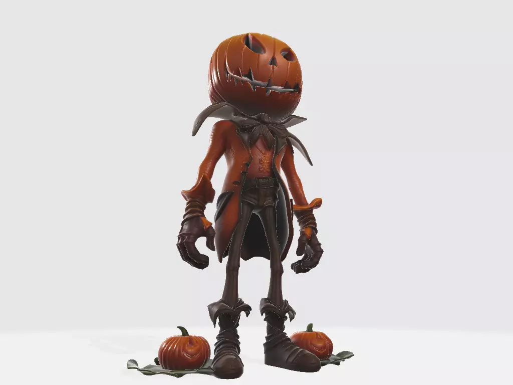 Lord Pumpkin Model 04 3D print model_5