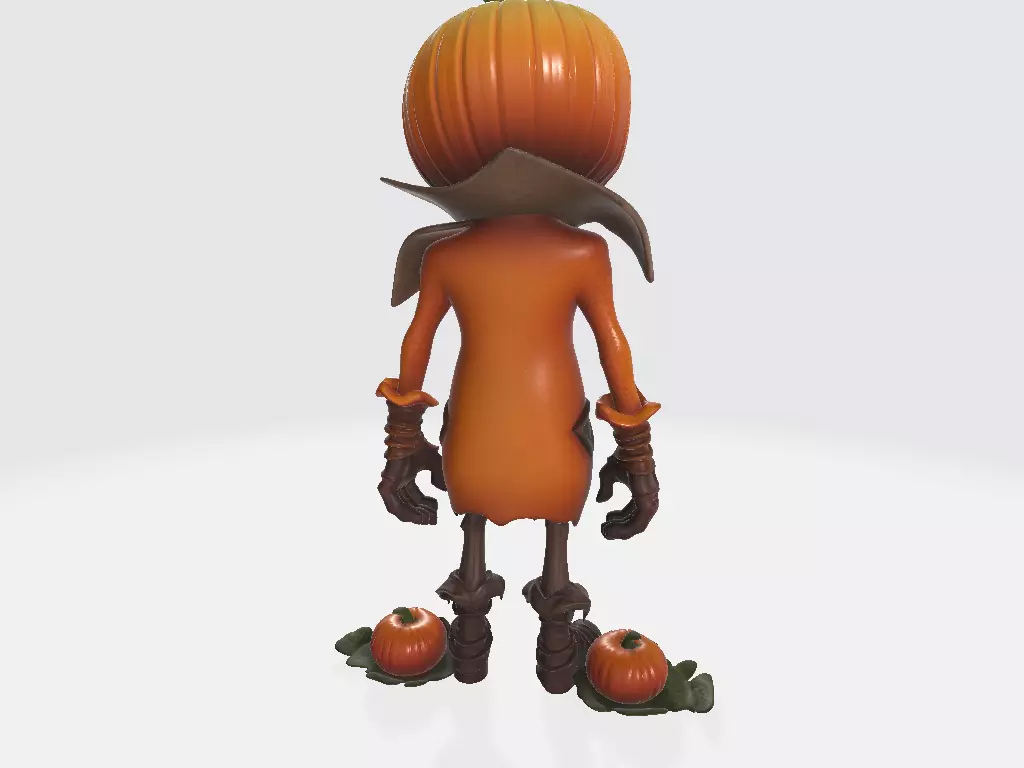 Lord Pumpkin Model 04 3D print model_3