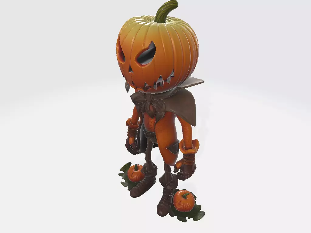 Lord Pumpkin Model 04 3D print model_6