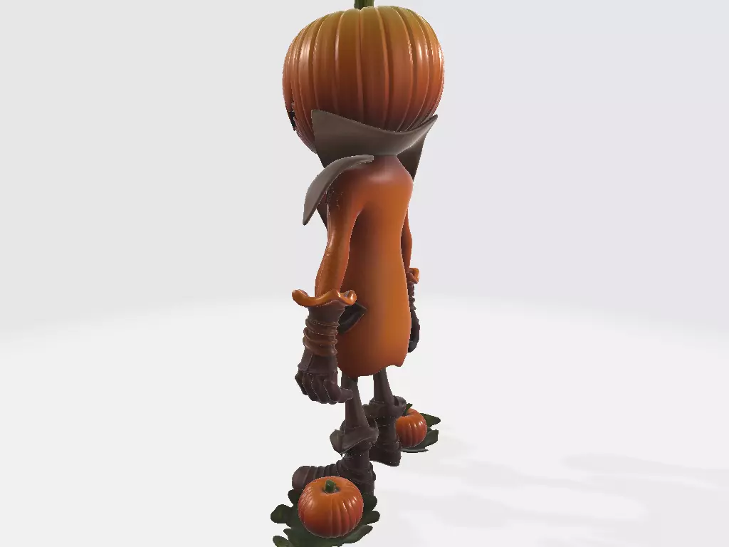Lord Pumpkin Model 04 3D print model_2