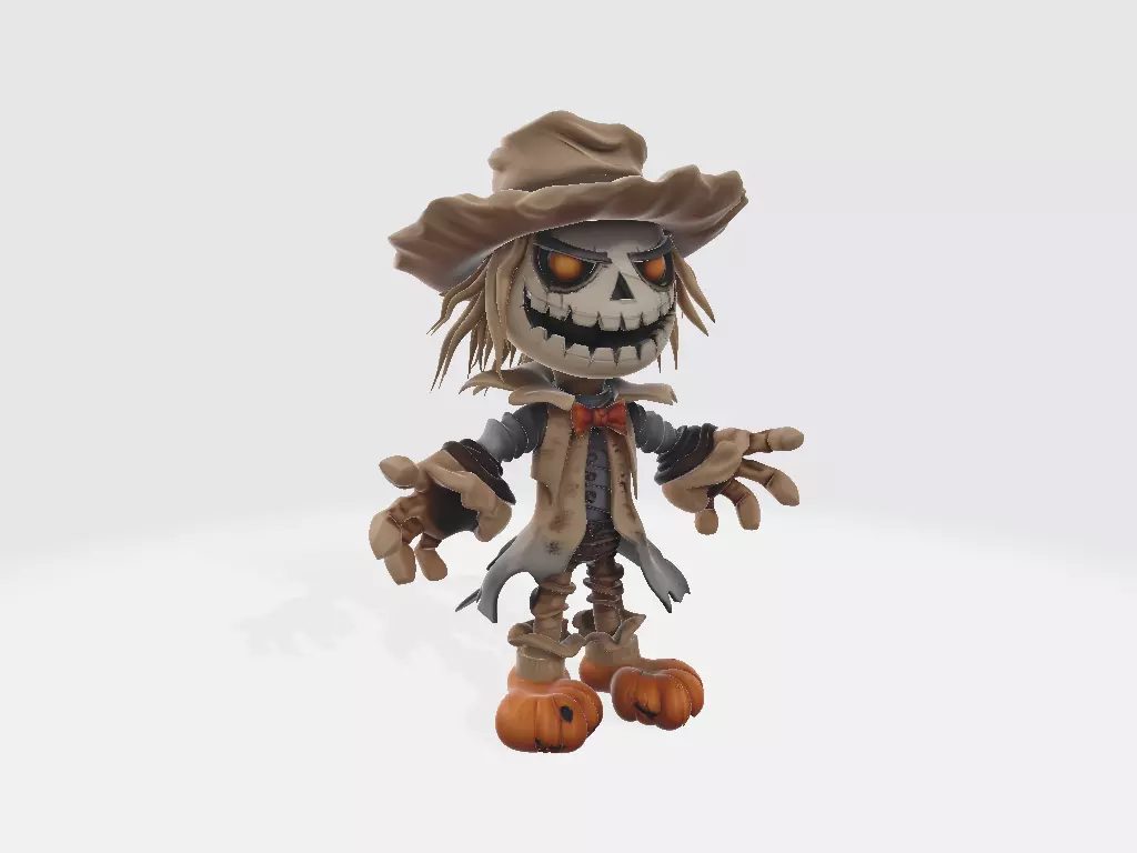Scarecrow Model 02 3D print model_0
