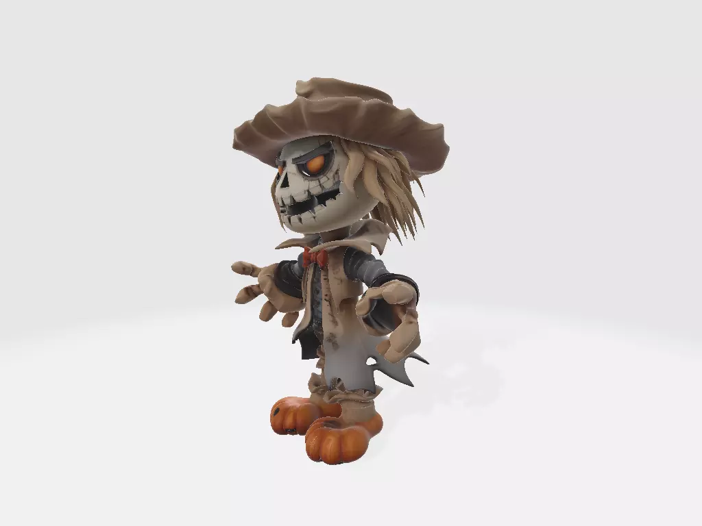 Scarecrow Model 02 3D print model_1