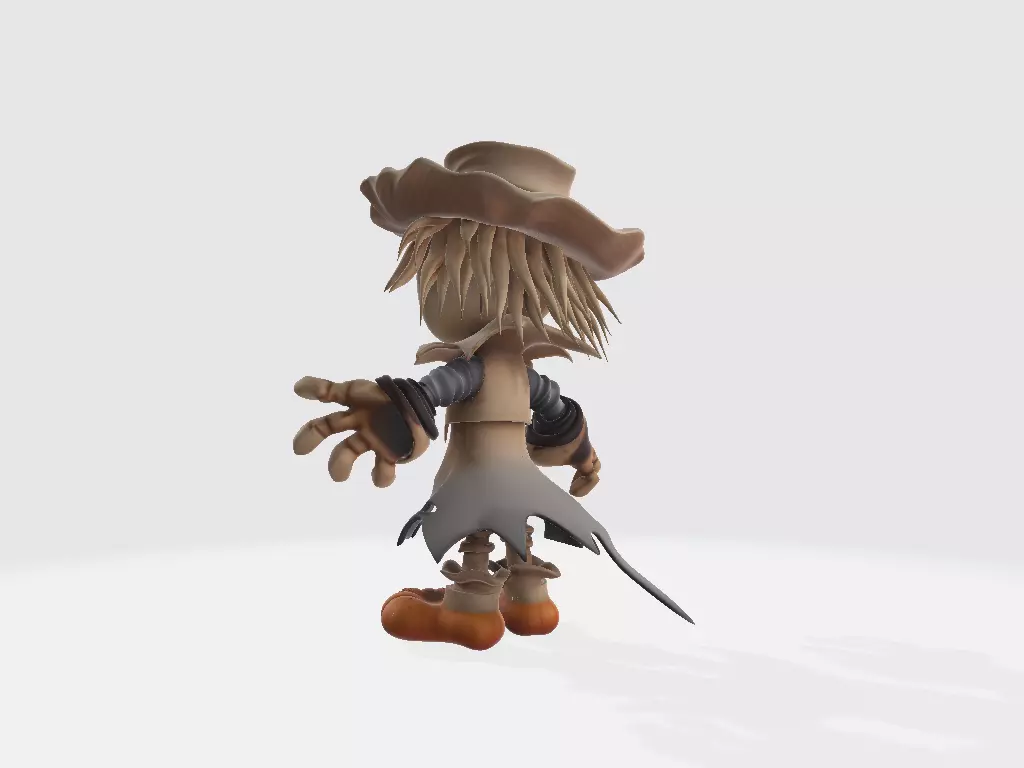 Scarecrow Model 02 3D print model_2