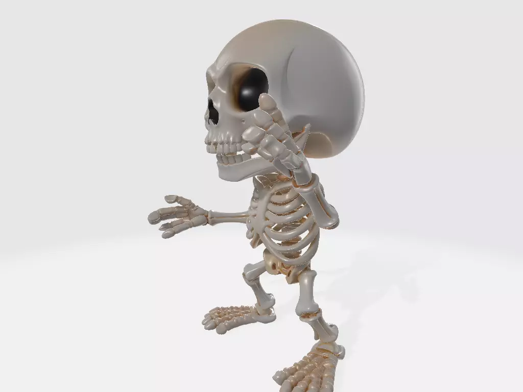 Skeleton Model 01 3D print model_1