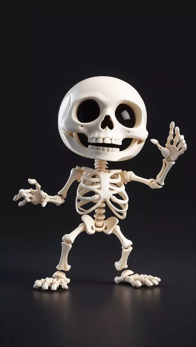 Skeleton Model 01 3D print model_4