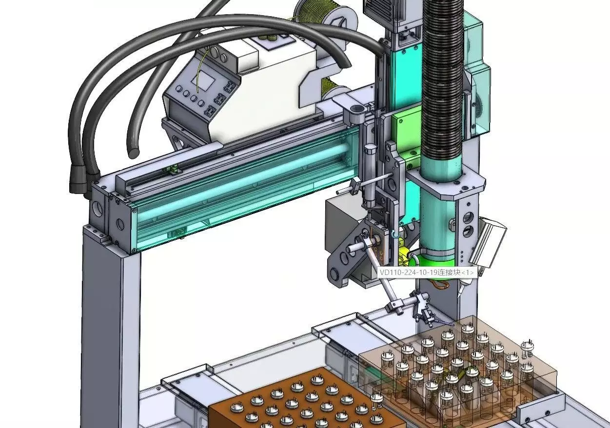4-Axis Automatic Soldering Robot Machine for PCB  Assembly 3D model_4