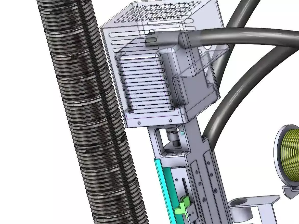 4-Axis Automatic Soldering Robot Machine for PCB  Assembly 3D model_22