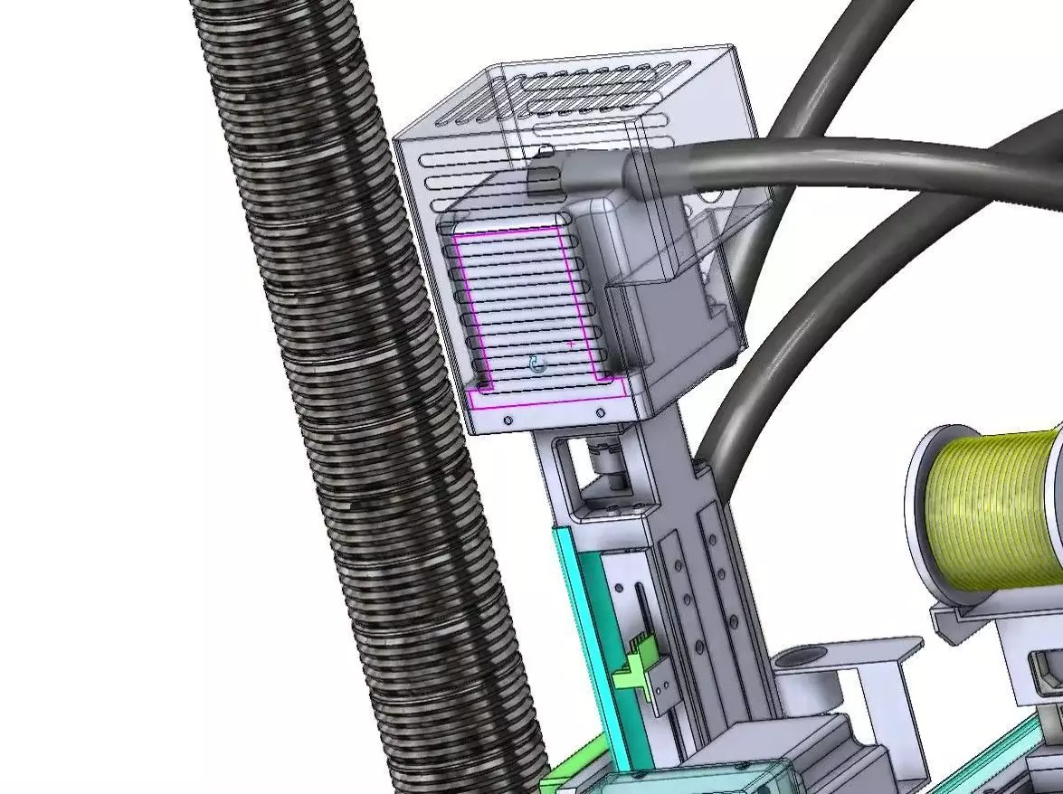 4-Axis Automatic Soldering Robot Machine for PCB  Assembly 3D model_15
