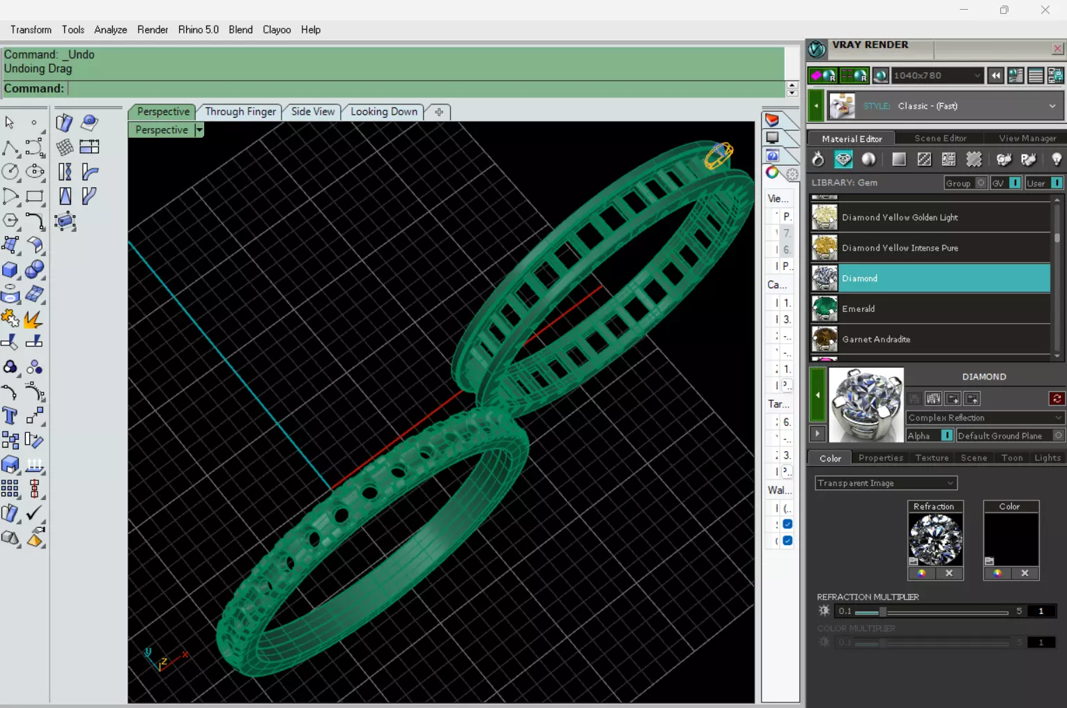 Rings  3D print model_4