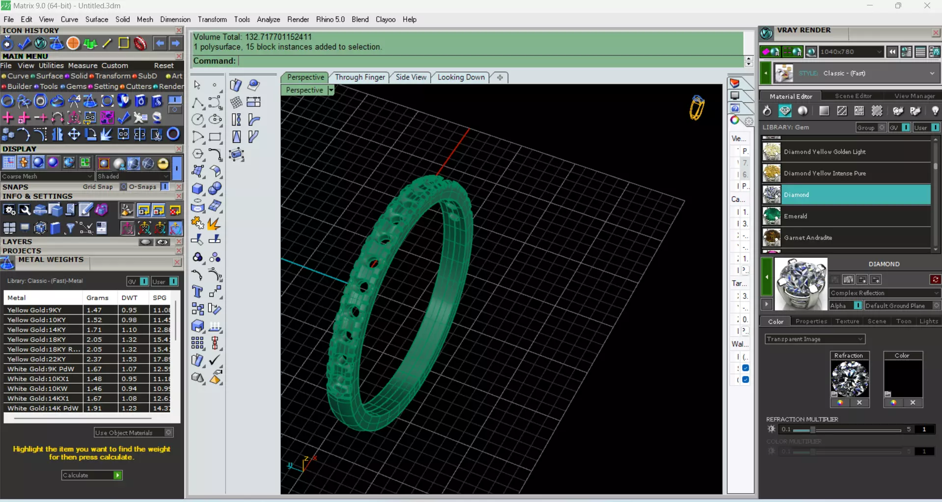 Rings  3D print model_7