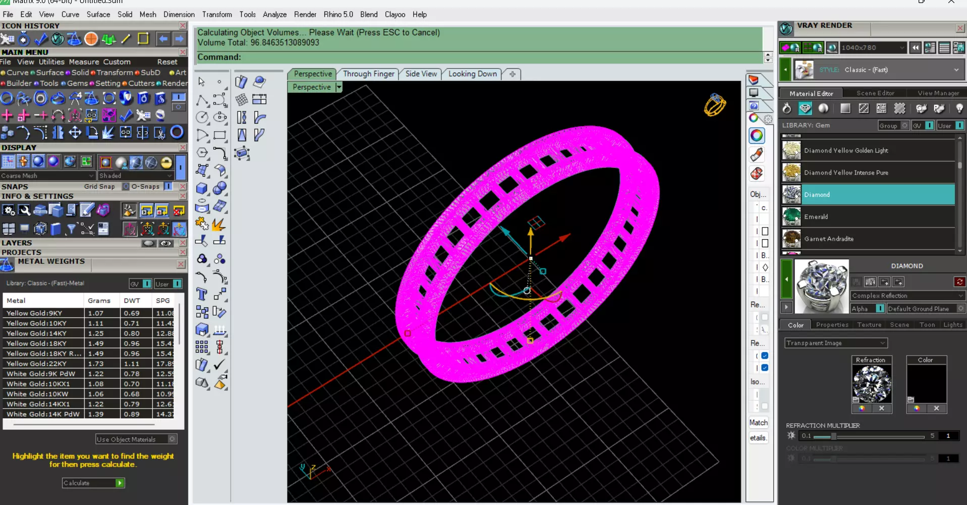 Rings  3D print model_6
