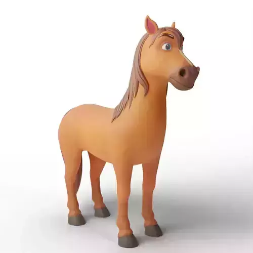 The Hosi - Stylized Cartoon Horse