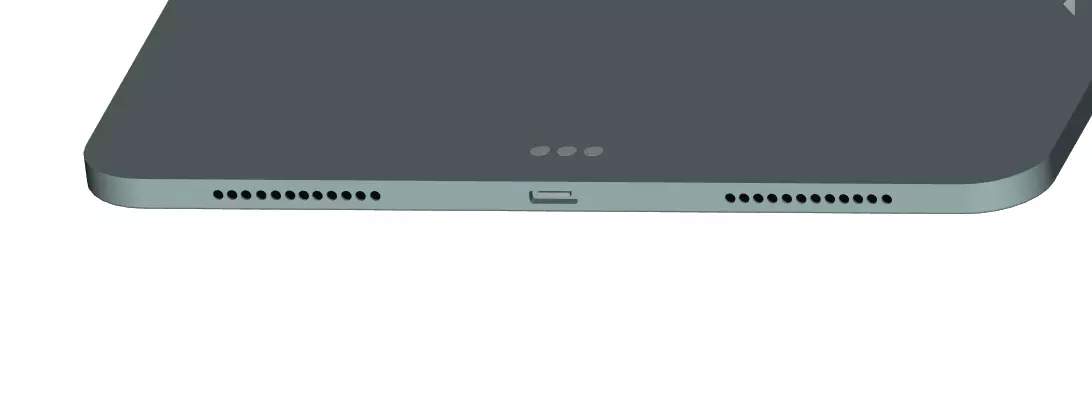 Apple iPad Air 11 2024 CAD Model 3D print model_4