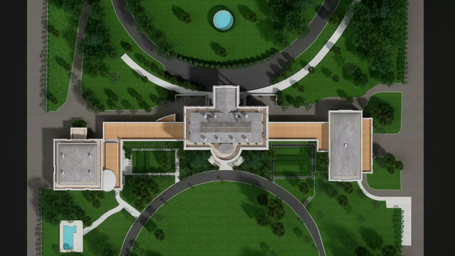 The White House 3D model_19