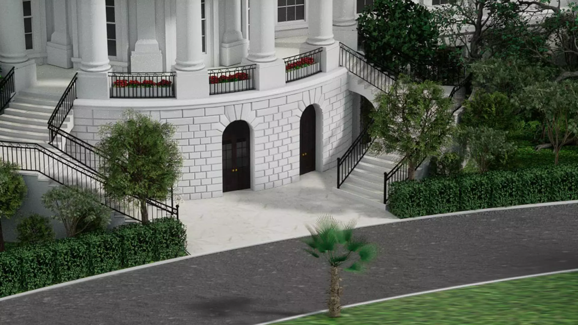 The White House 3D model_4