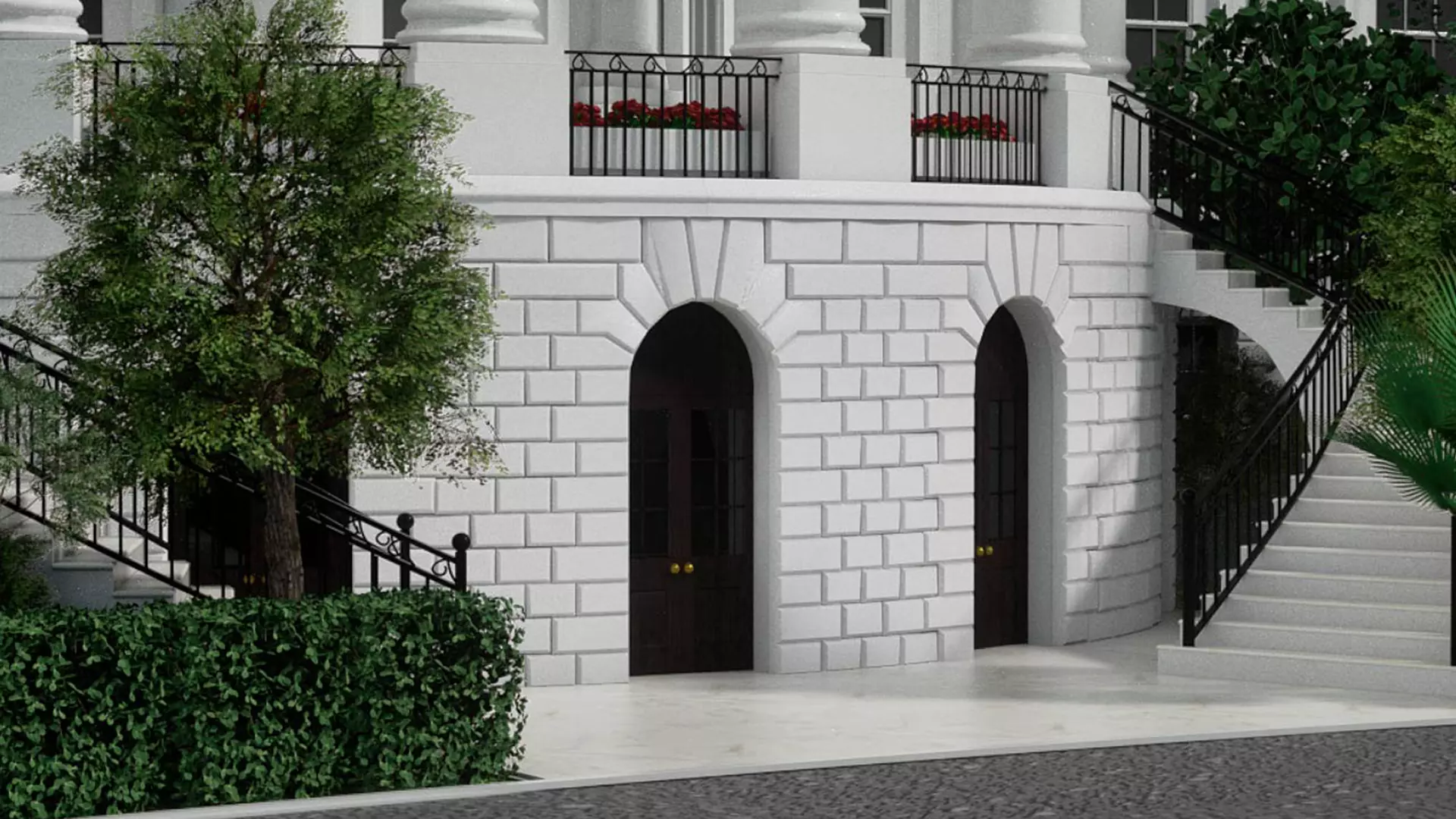 The White House 3D model_3