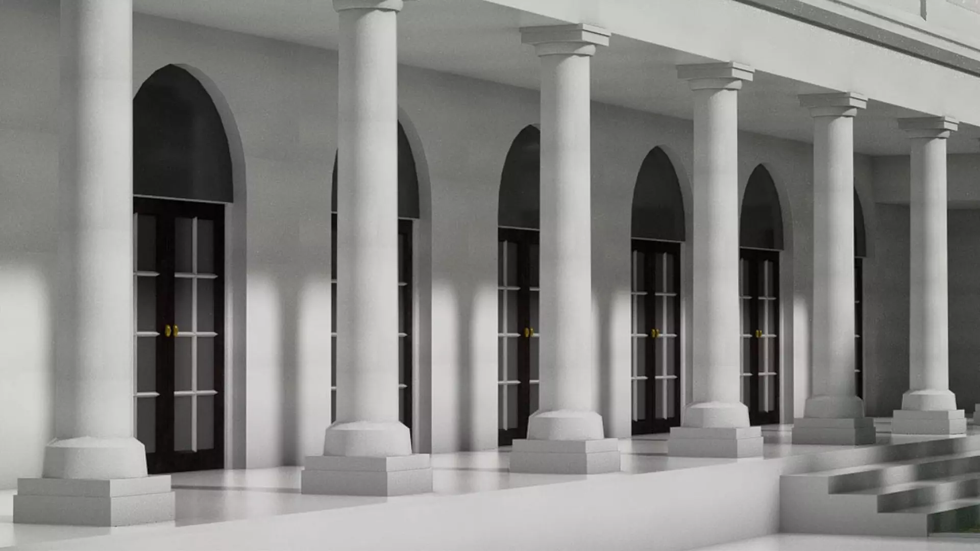 The White House 3D model_9