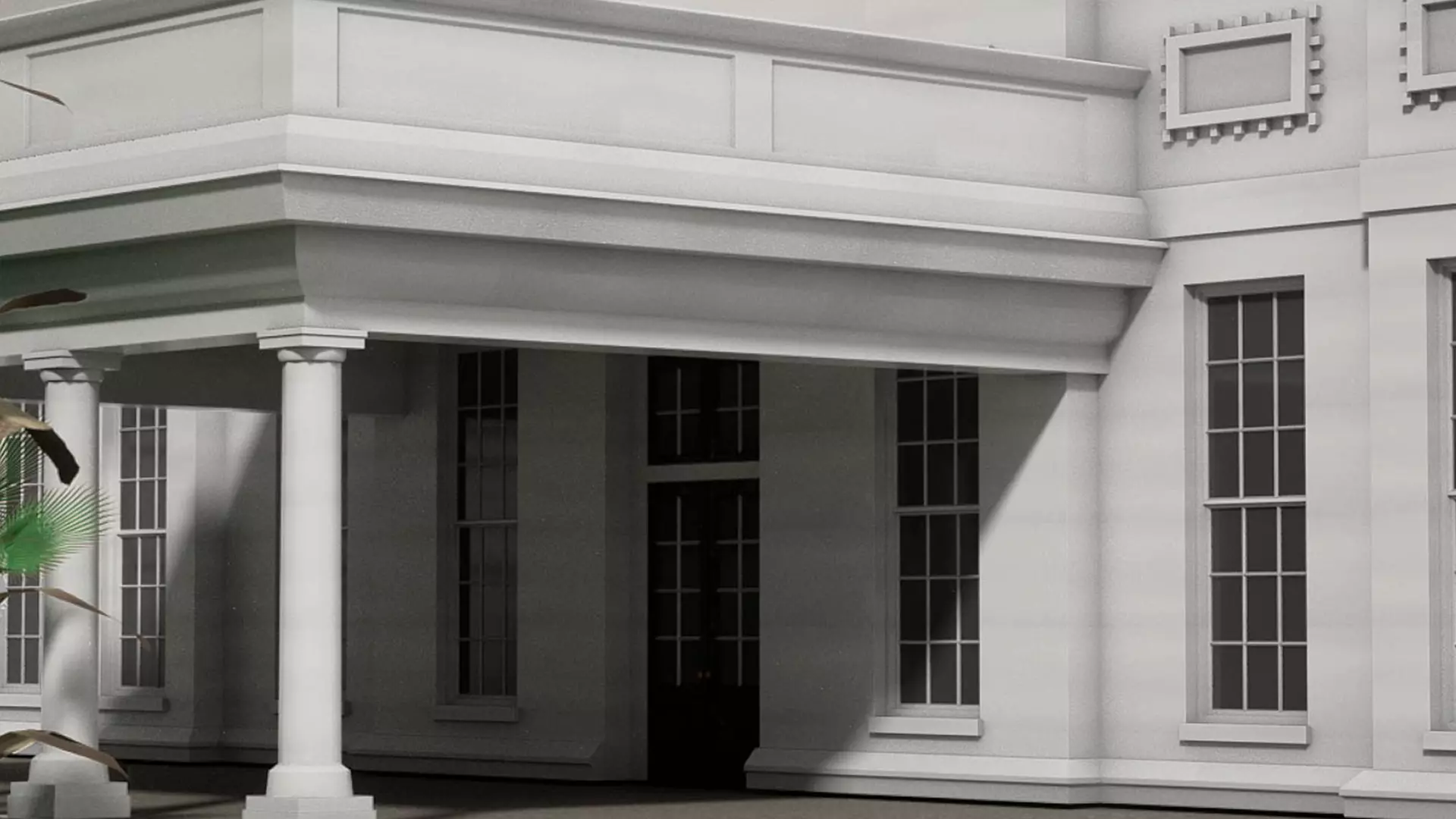 The White House 3D model_11