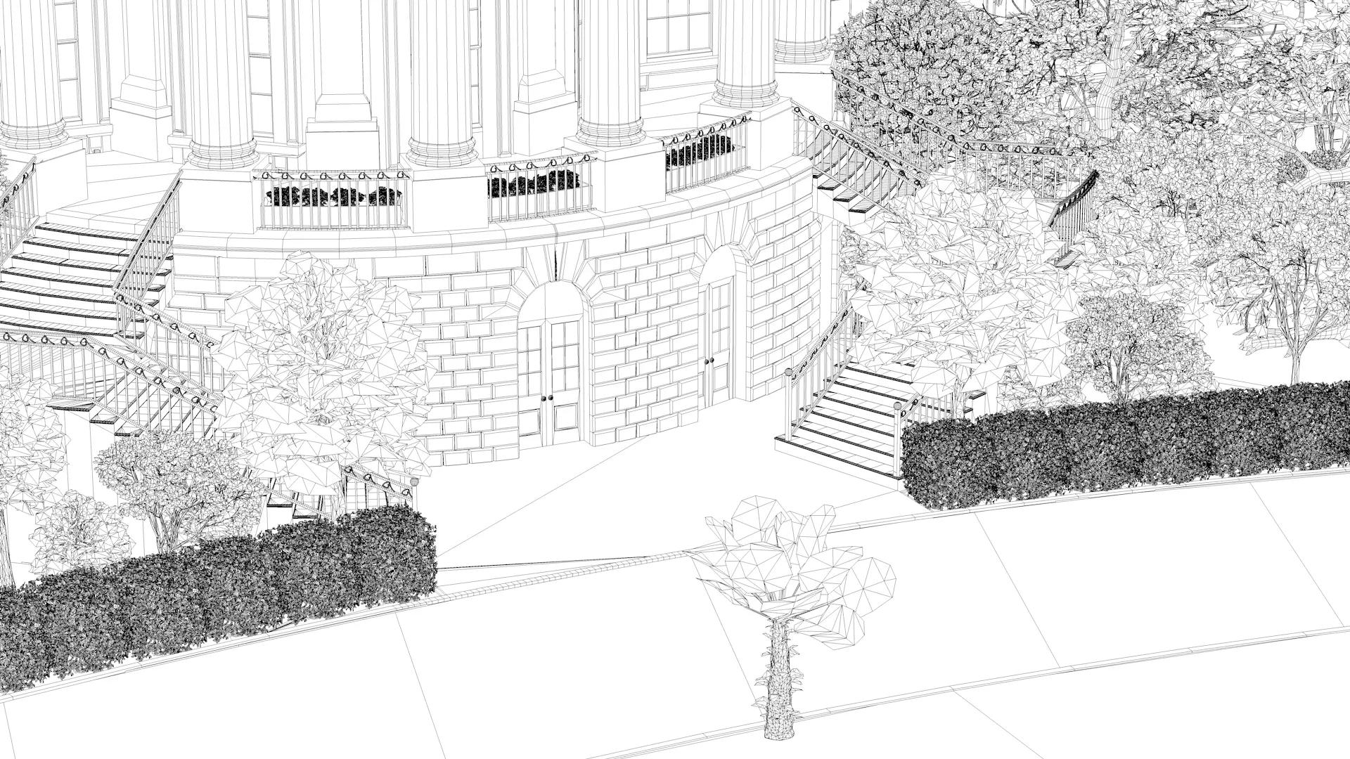 The White House 3D model_22