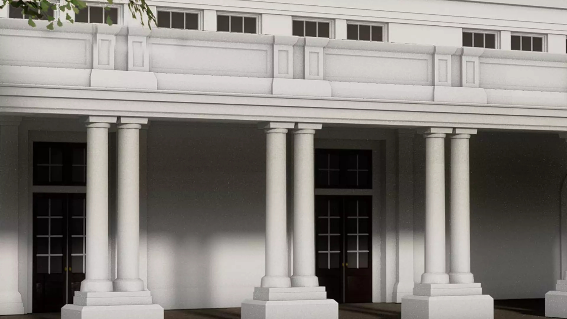 The White House 3D model_7