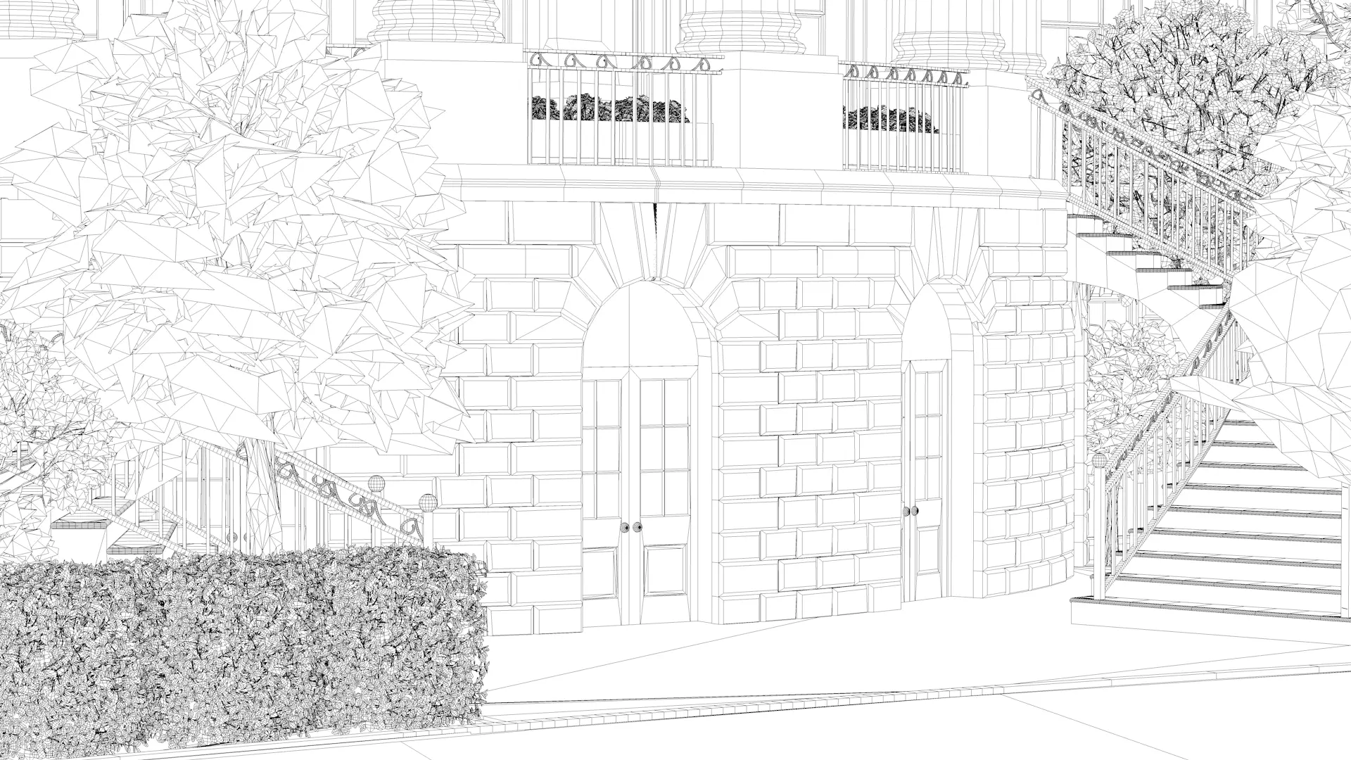 The White House 3D model_21