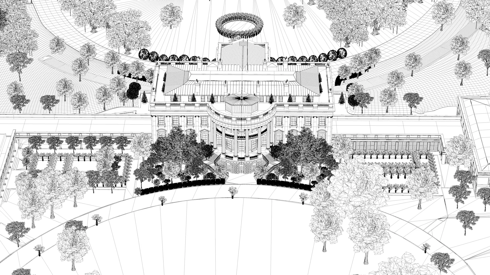 The White House 3D model_35