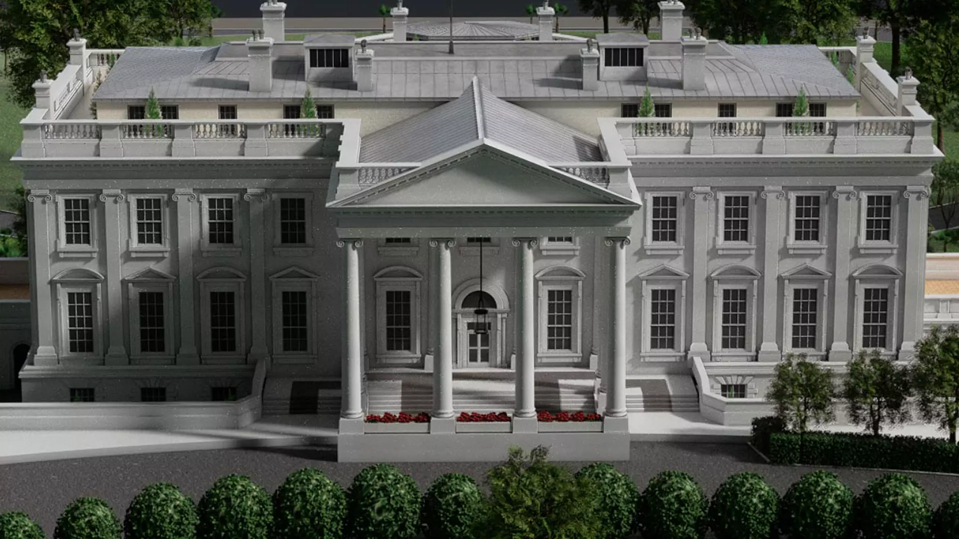 The White House 3D model_15