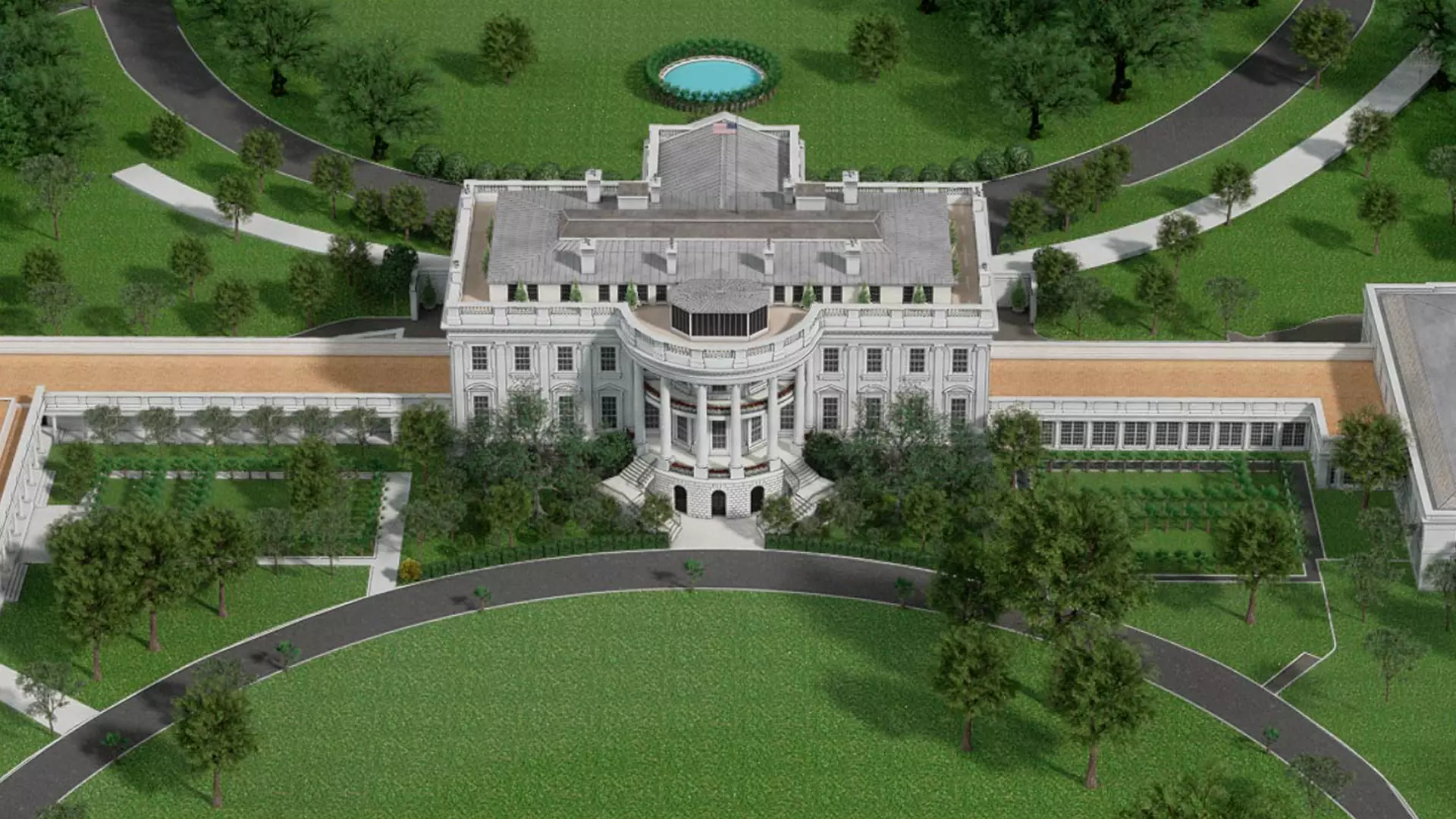 The White House 3D model_17