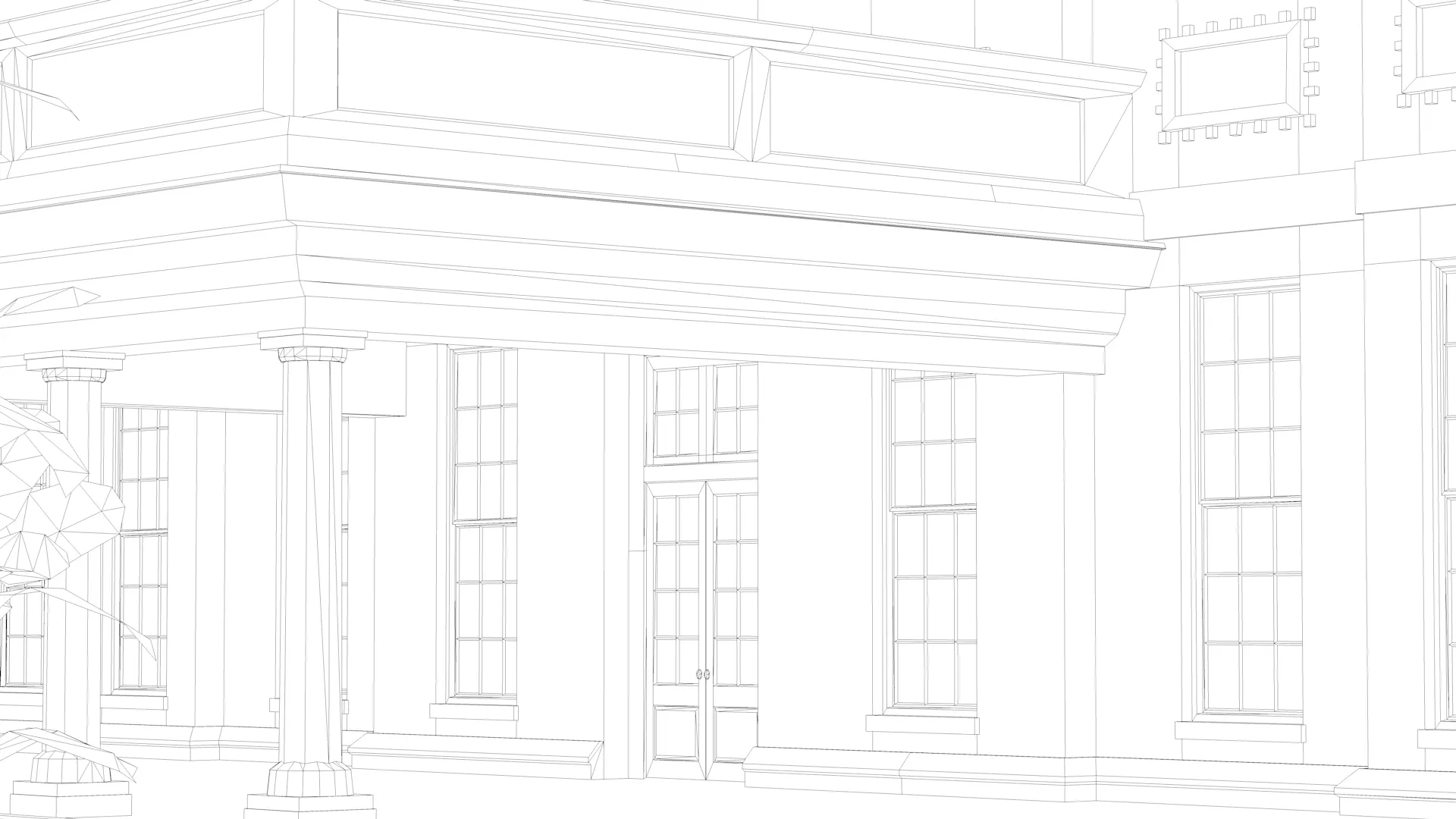 The White House 3D model_29