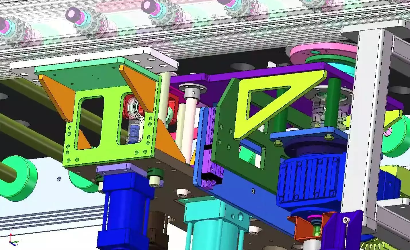 Automated Pallet Handling with Lifter and Incline Options  3D model_12