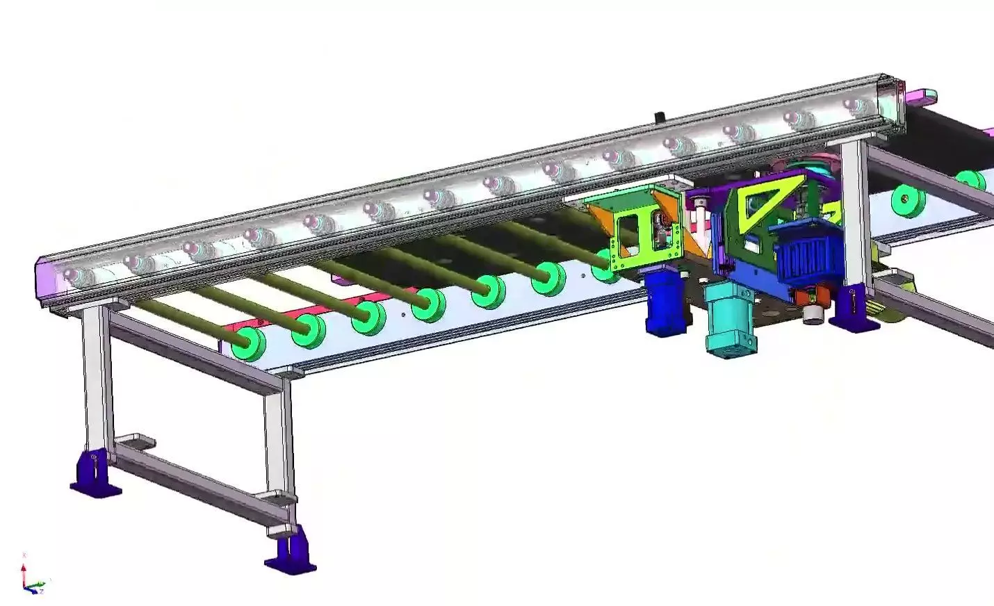 Automated Pallet Handling with Lifter and Incline Options  3D model_4