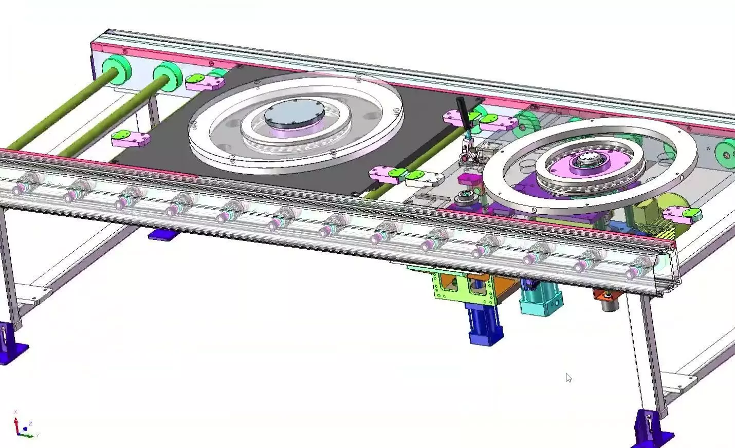 Automated Pallet Handling with Lifter and Incline Options  3D model_22