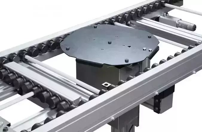 Automated Pallet Handling with Lifter and Incline Options 