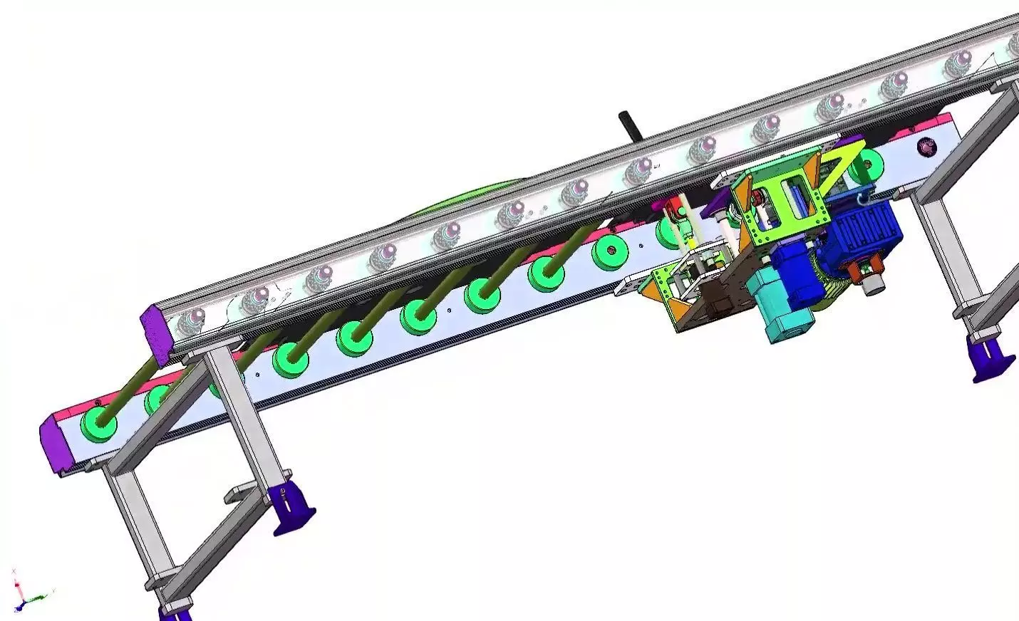 Automated Pallet Handling with Lifter and Incline Options  3D model_5