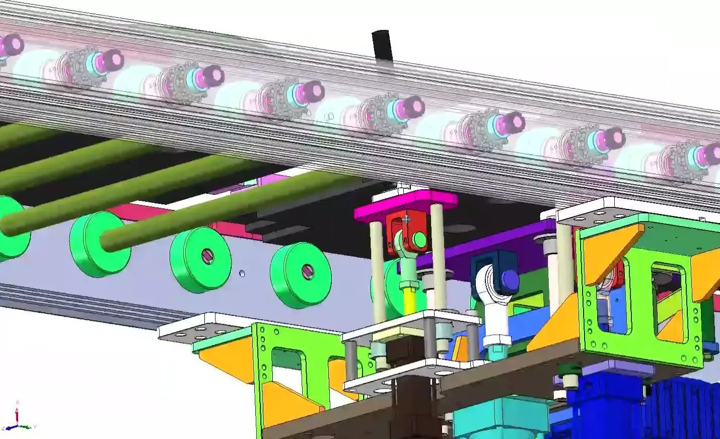 Automated Pallet Handling with Lifter and Incline Options  3D model_9