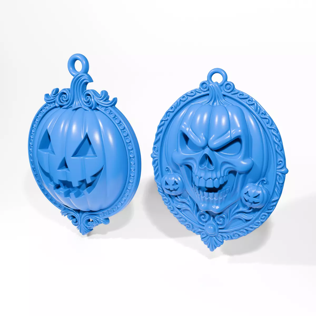 Halloween Pendants 3D print model_4