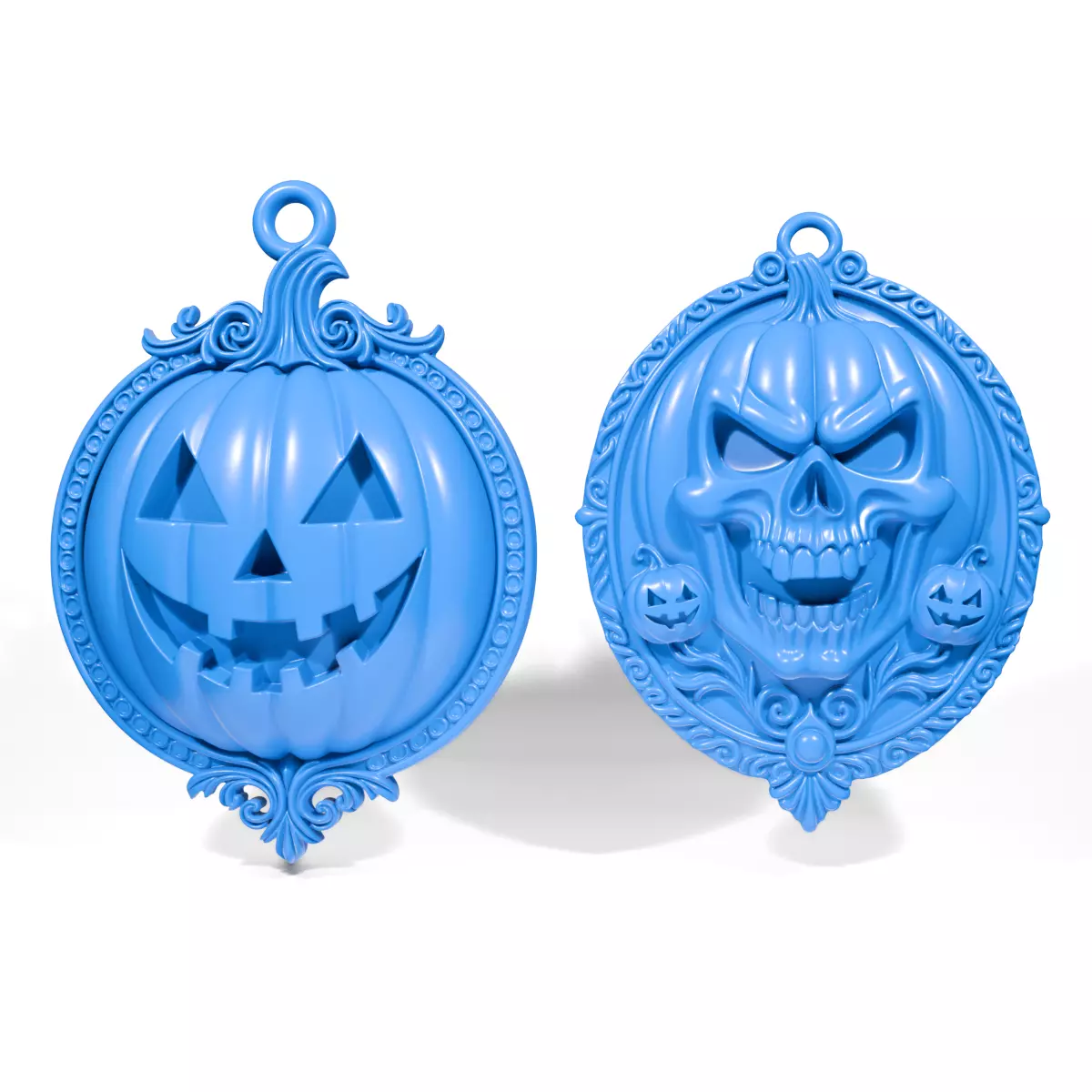 Halloween Pendants 3D print model_3