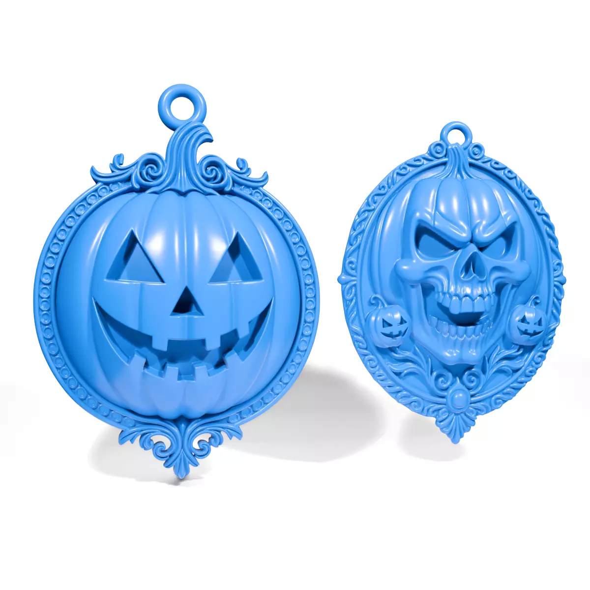 Halloween Pendants 3D print model_2
