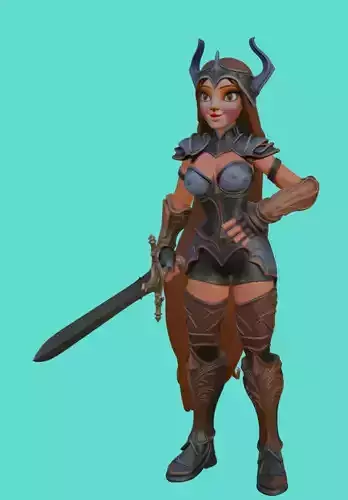 Fantasy Warrior Woman