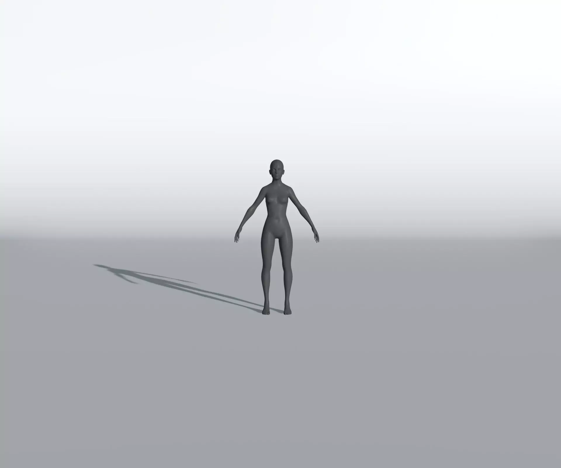 Animated Male Female Body Base Mesh 5K with 76 Sound Effects Low-poly 3D model_17