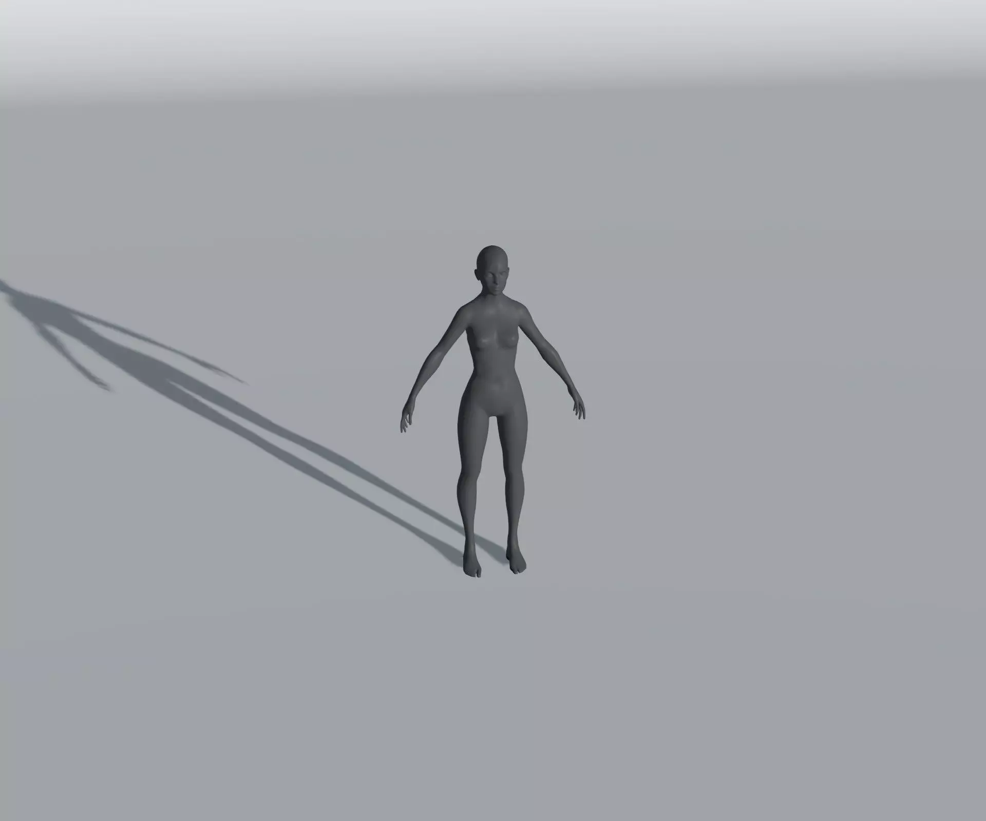 Animated Male Female Body Base Mesh 5K with 76 Sound Effects Low-poly 3D model_4