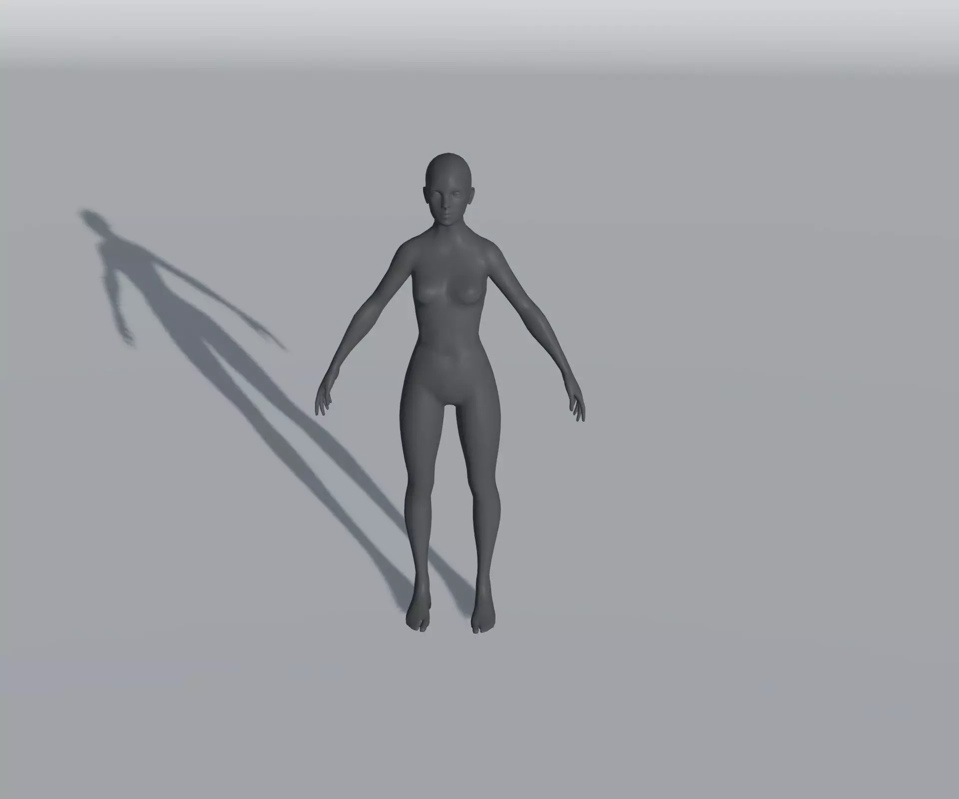 Animated Male Female Body Base Mesh 5K with 76 Sound Effects Low-poly 3D model_3