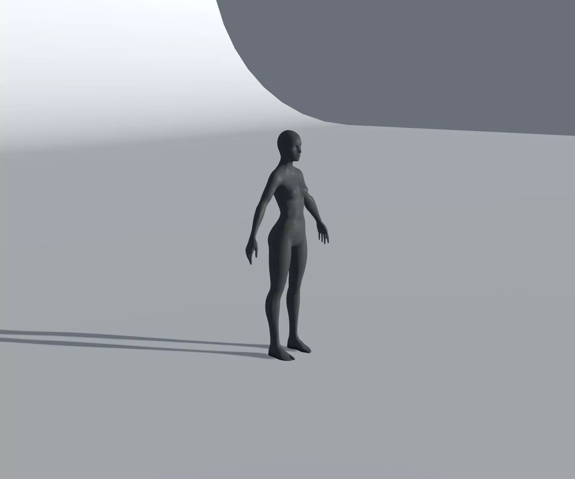 Animated Male Female Body Base Mesh 5K with 76 Sound Effects Low-poly 3D model_19