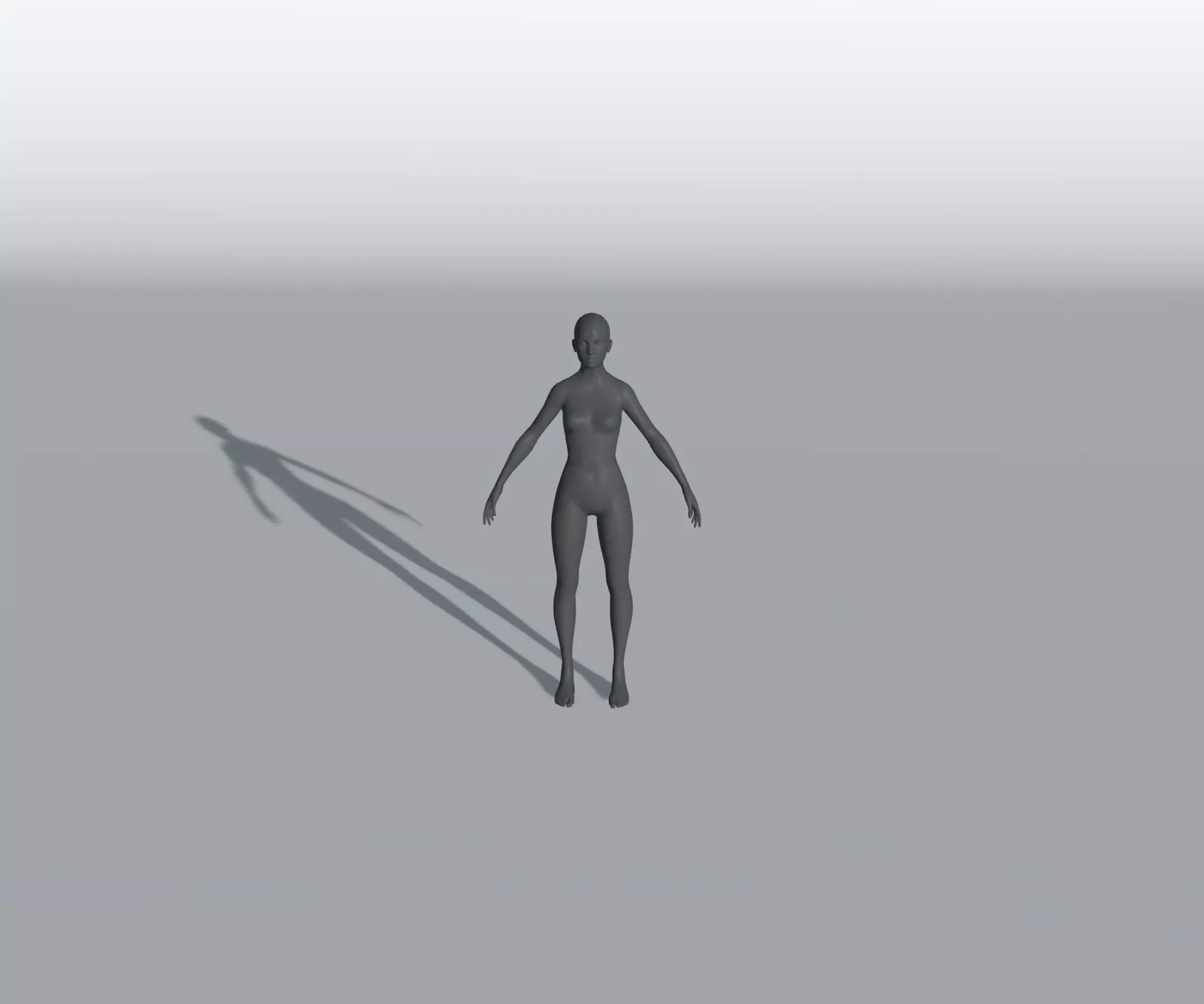 Animated Male Female Body Base Mesh 5K with 76 Sound Effects Low-poly 3D model_15